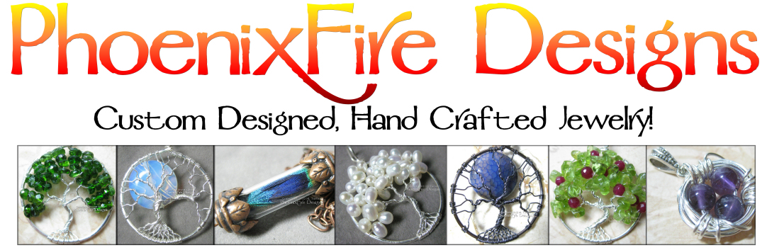 Tree of Life Pendants and Handmade Jewelry by M. Turner PhoenixFire Designs