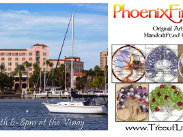 PhoenixFire Designs will be on display at the Vinoy Renaissance Resort in St. Petersburg, Friday July 24th from 6-8pm.