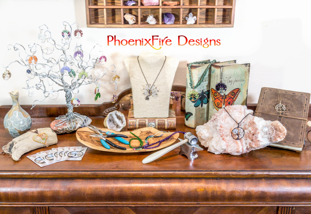 PhoenixFire Designs Handmade at Amazon storefront. Handcrafted wire wrapped tree of life pendants, handmade wire wrap jewelry, tree of life necklaces and more!