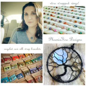 Sampling of some of the amazing handmade items by PhoenixFire Designs at craft shows, art festivals, makers markets, farmers markets and more! Free things to do in Tampa Bay, come shop our artisan jewelry.