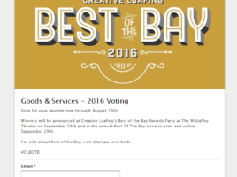 Vote PhoenixFire Designs for Best Handcrafted Jewelry in Creative Loafing's Best of the Bay 2016